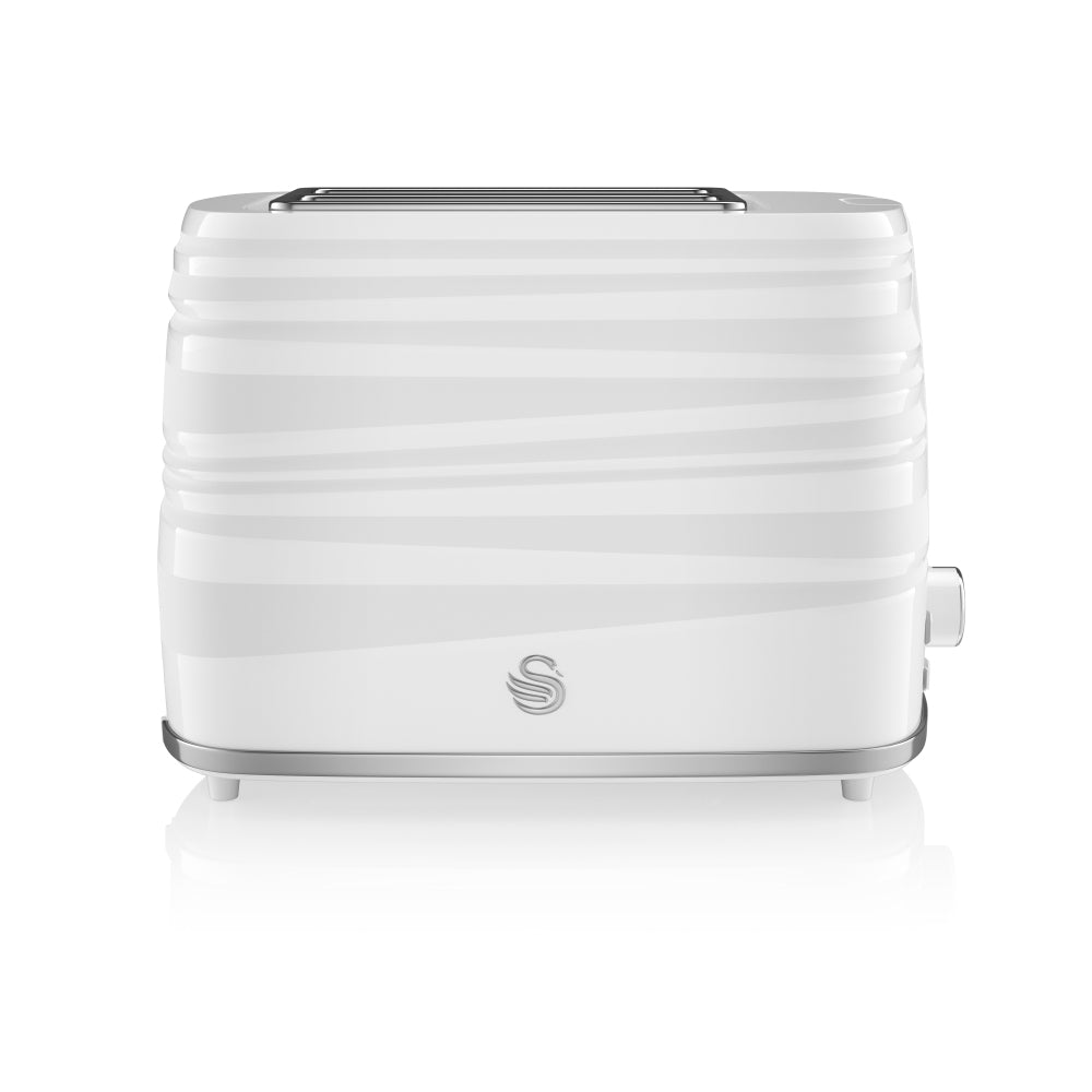 Swan Symphone 2 Slice Toaster  - White  | TJ Hughes