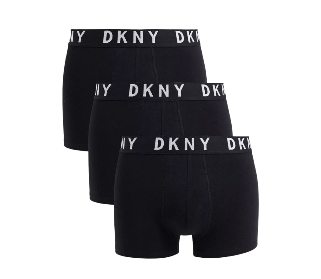 DKNY Seattle 3pk Trunk - Black - Large  | TJ Hughes