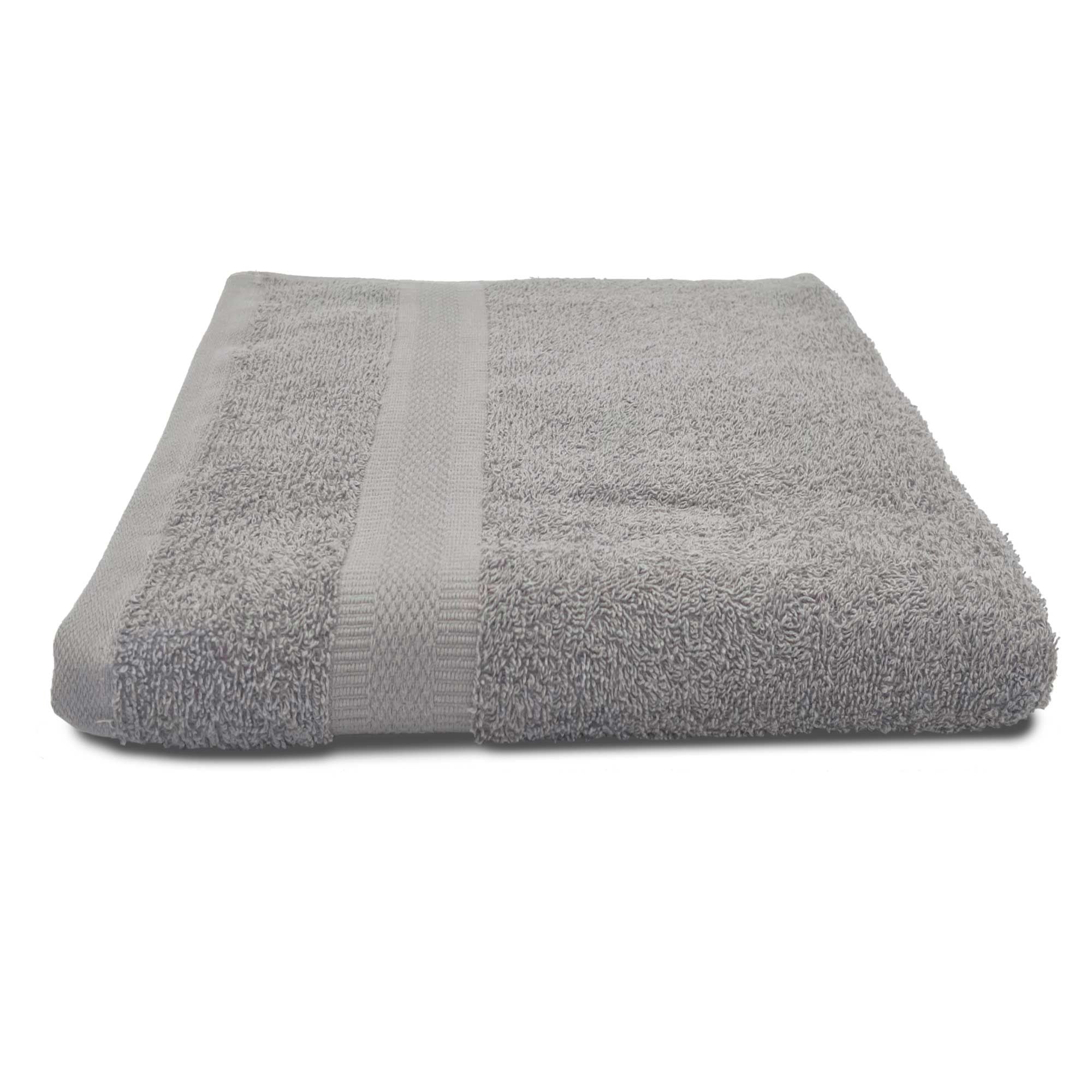 Lewis’s Essentials 100% Cotton Towel - Grey - Hand Towel  | TJ Hughes