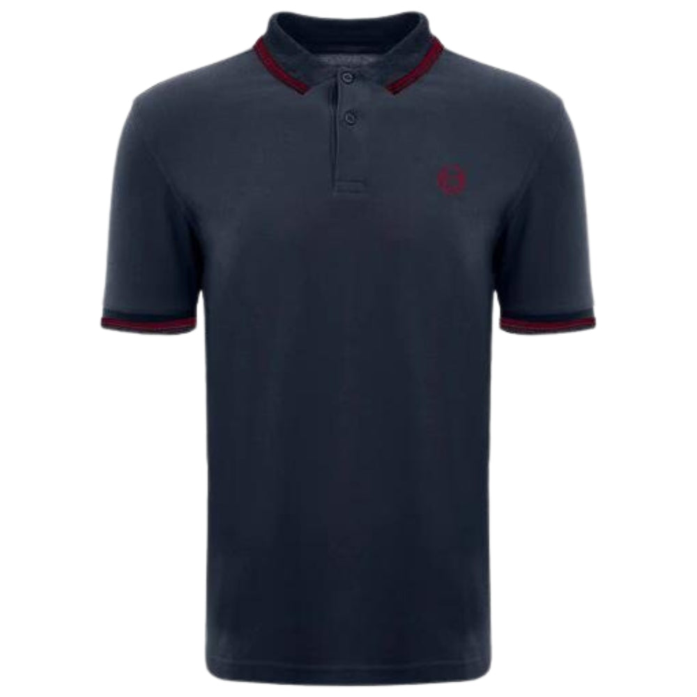 Sergio Tacchini Iconic Polo Shirt - Navy Blue - XX Large  | TJ Hughes