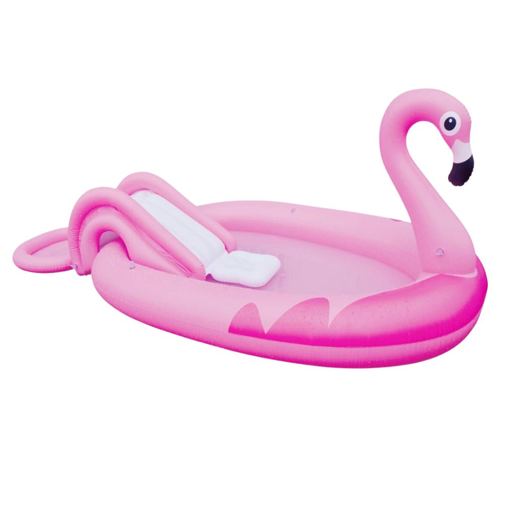 Sun Club Flamingo Play Pool with Water Spray 2m  | TJ Hughes