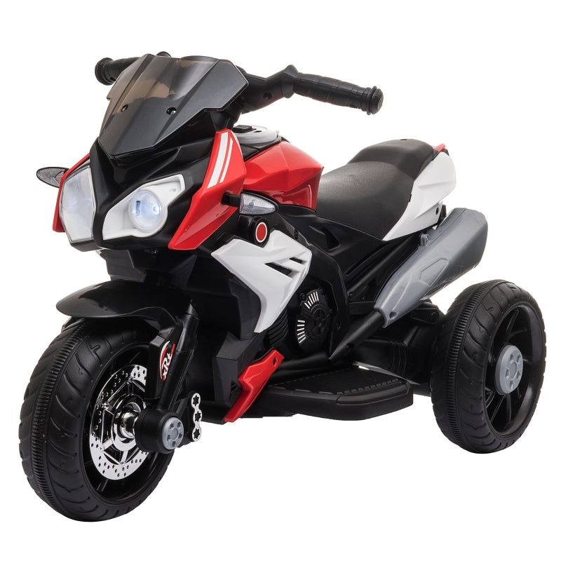 HOMCOM Kids Electric Ride On Motorcycle Bike 6v - Red  | TJ Hughes