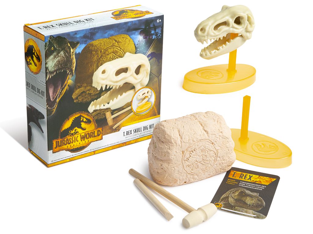 Jurassic World T Rex Skull Dig Kit  | TJ Hughes