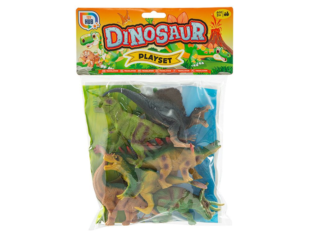 Bag Of 6" Dinosaur Play Set  | TJ Hughes