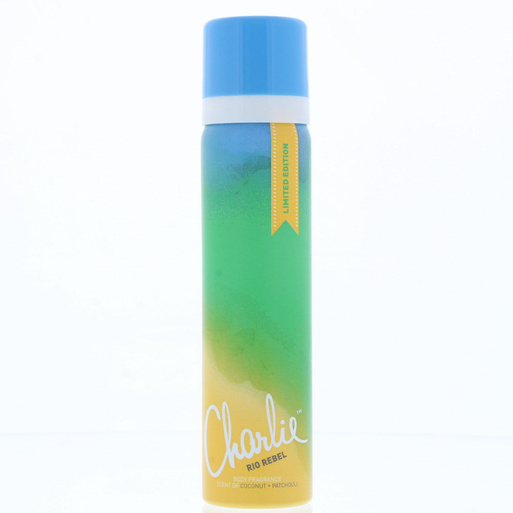 Revlon Charlie Rio Rebel Limited Edition Body Spray 75ml  | TJ Hughes