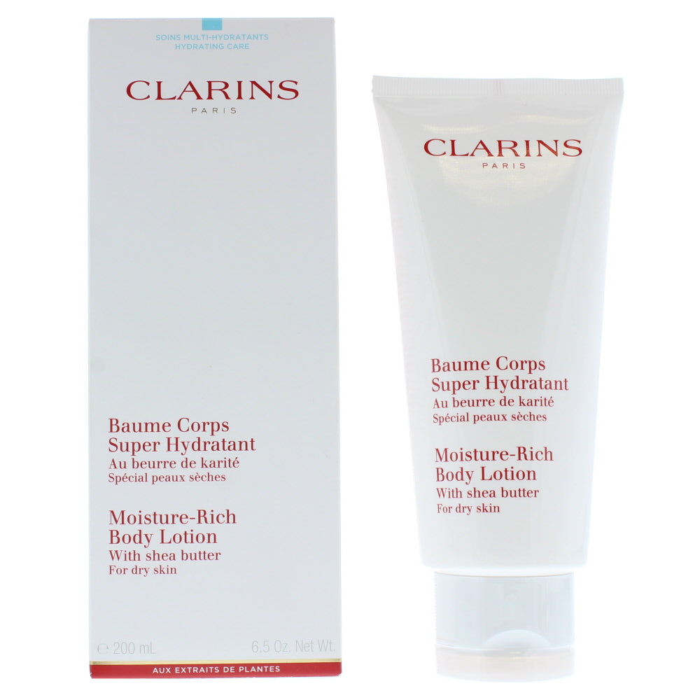 Clarins Moisture-Rich For Dry Skin Body Lotion 200ml  | TJ Hughes