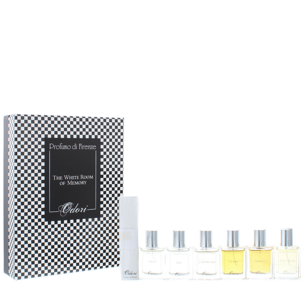 Odori The White Room Of Memory Eau de Toilette Gift Set : Eau de Toilette X 6 15ml - Eau de Toilette 50ml  | TJ Hughes