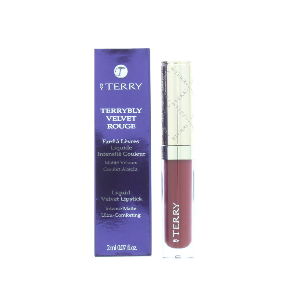 By Terry Terrybly Velvet Rouge Liquid Velvet Ndeg4 Bohemian Plum Lipstick 2ml  | TJ Hughes