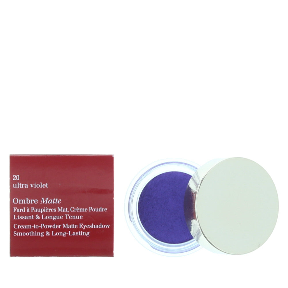 Clarins Ombre Matte Cream-To-Powder 20 Ultra Violet Eye Shadow 7g  | TJ Hughes