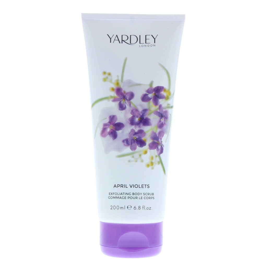 Yardley April Violets Body Scrub 200ml  | TJ Hughes