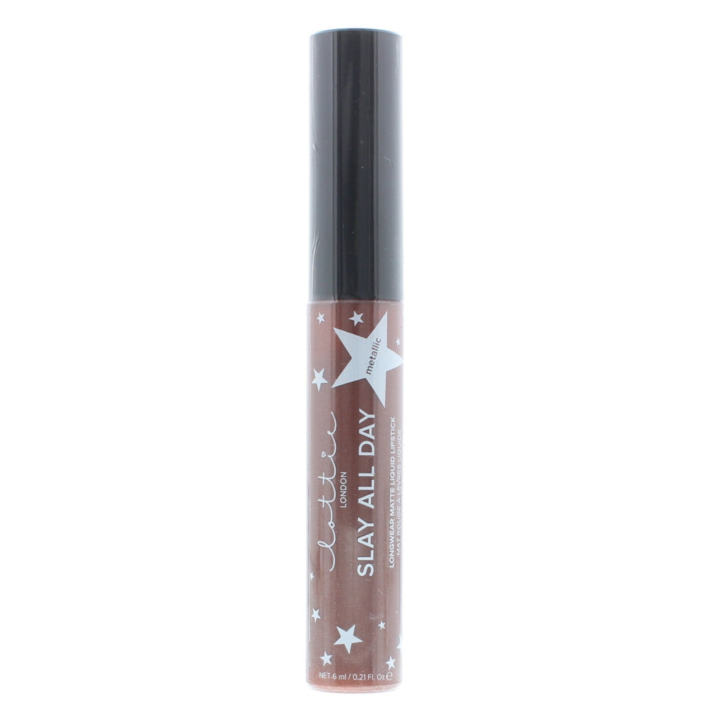 Lottie London Slay All Day Longwear Matte Liquid Metallic Shook Lipstick 6ml  | TJ Hughes