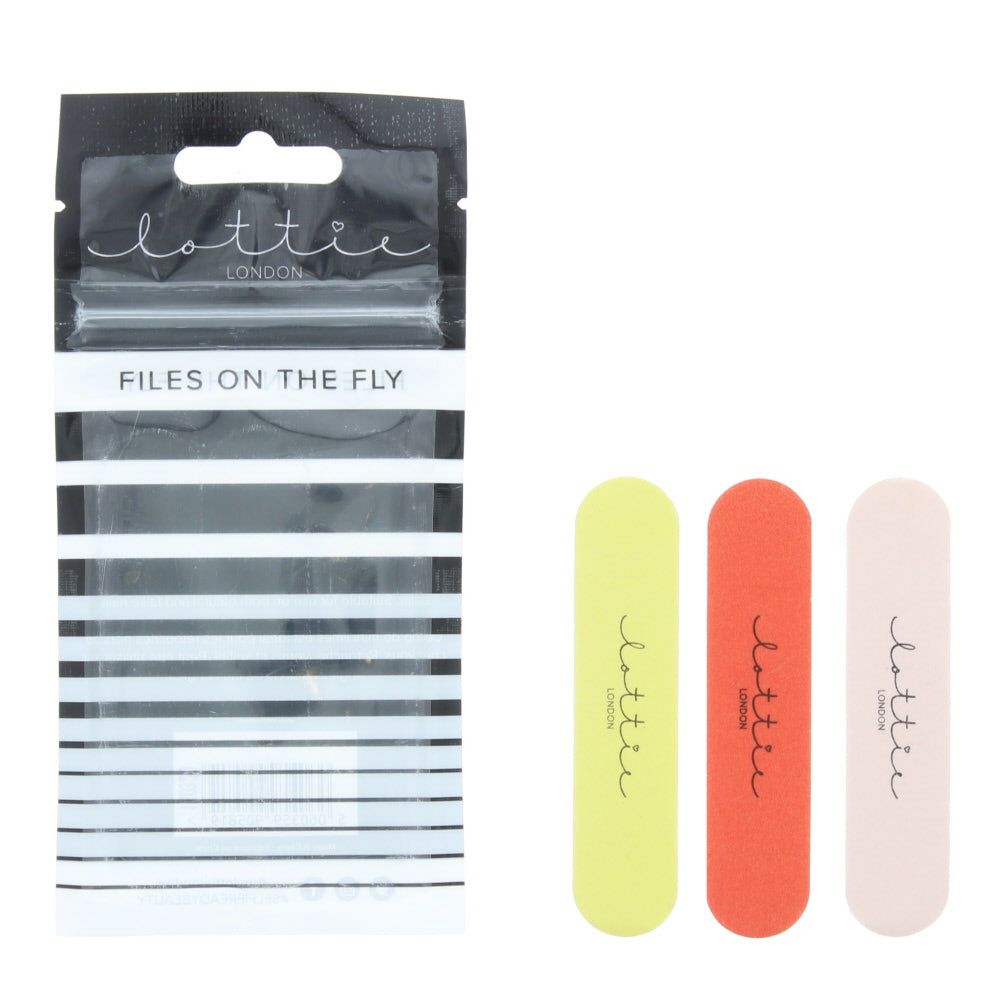 Lottie London Files On The Fly 3 Mini Nail File  | TJ Hughes