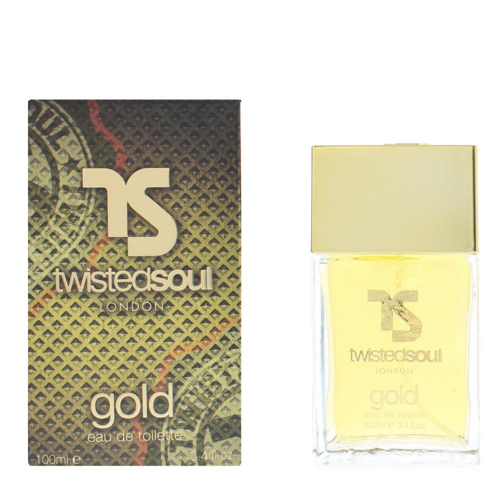 Twisted Soul Gold Eau de Toilette 100ml  | TJ Hughes