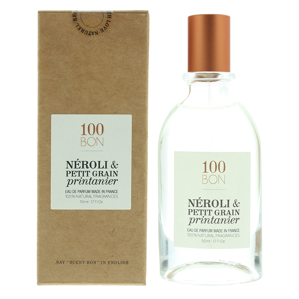 100 Bon Neroli  Petit Grain Printanier Eau de Parfum 50ml  | TJ Hughes