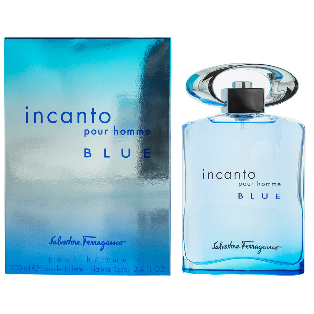 Salvatore Ferragamo Incanto Blue Eau de Toilette 100ml - TJ Hughes