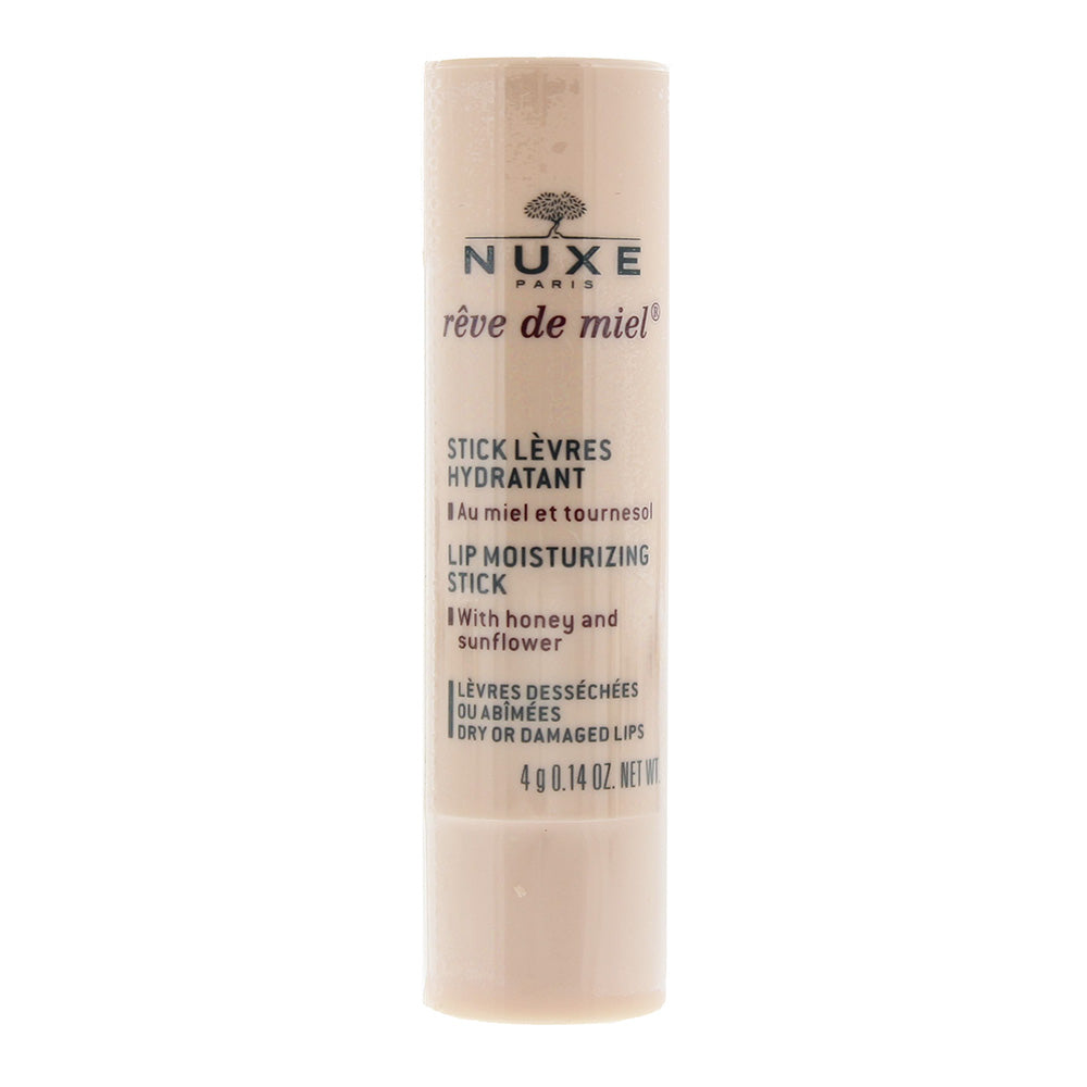 Nuxe Reve De Miel Lip Moisturising Stick With Honey And Sunflower For Dry Or Damaged Lips 4g  | TJ Hughes