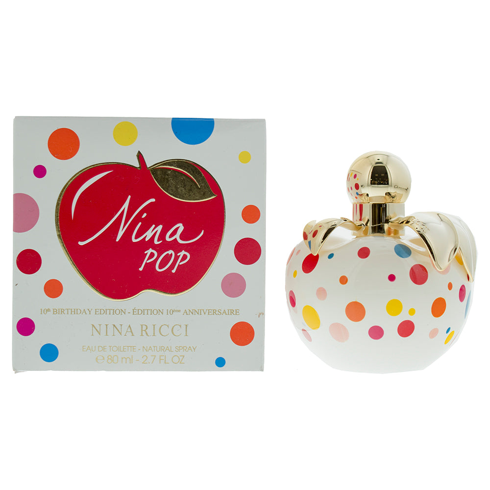 Nina Ricci Nina Pop 10th Birthday Edition Eau de Toilette 80ml  | TJ Hughes