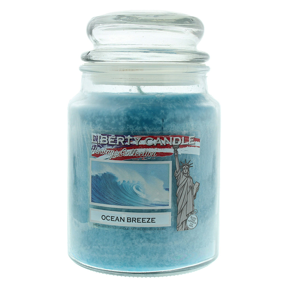 Liberty Candle Heritage Collection Ocean Breeze Candle 22oz  | TJ Hughes