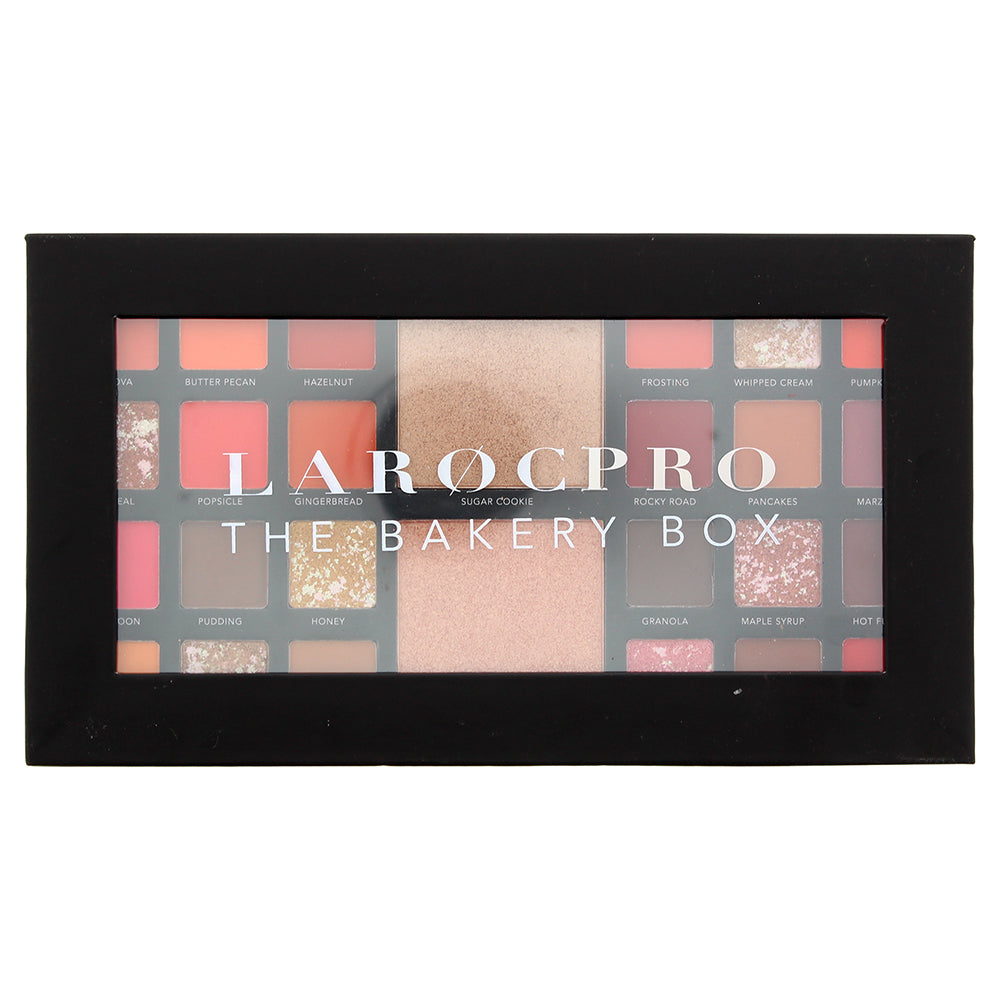 Laroc Pro The Bakery Box Eye Shadow Palette 90g  | TJ Hughes