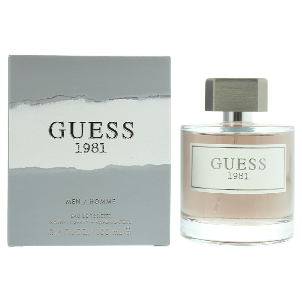 Guess 1981 For Men Eau de Toilette 100ml For Him  | TJ Hughes