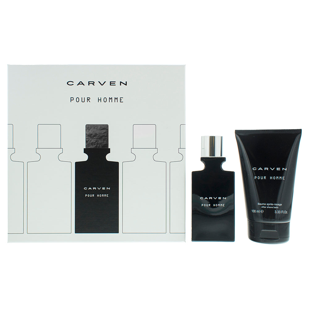 Carven Pour Homme Eau de Toilette 2 Pieces Gift Set  | TJ Hughes