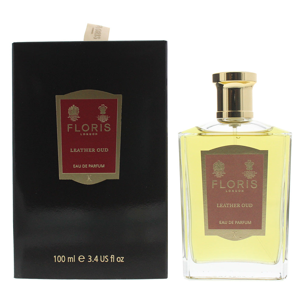 Floris Leather Oud Eau de Parfum 100ml  | TJ Hughes