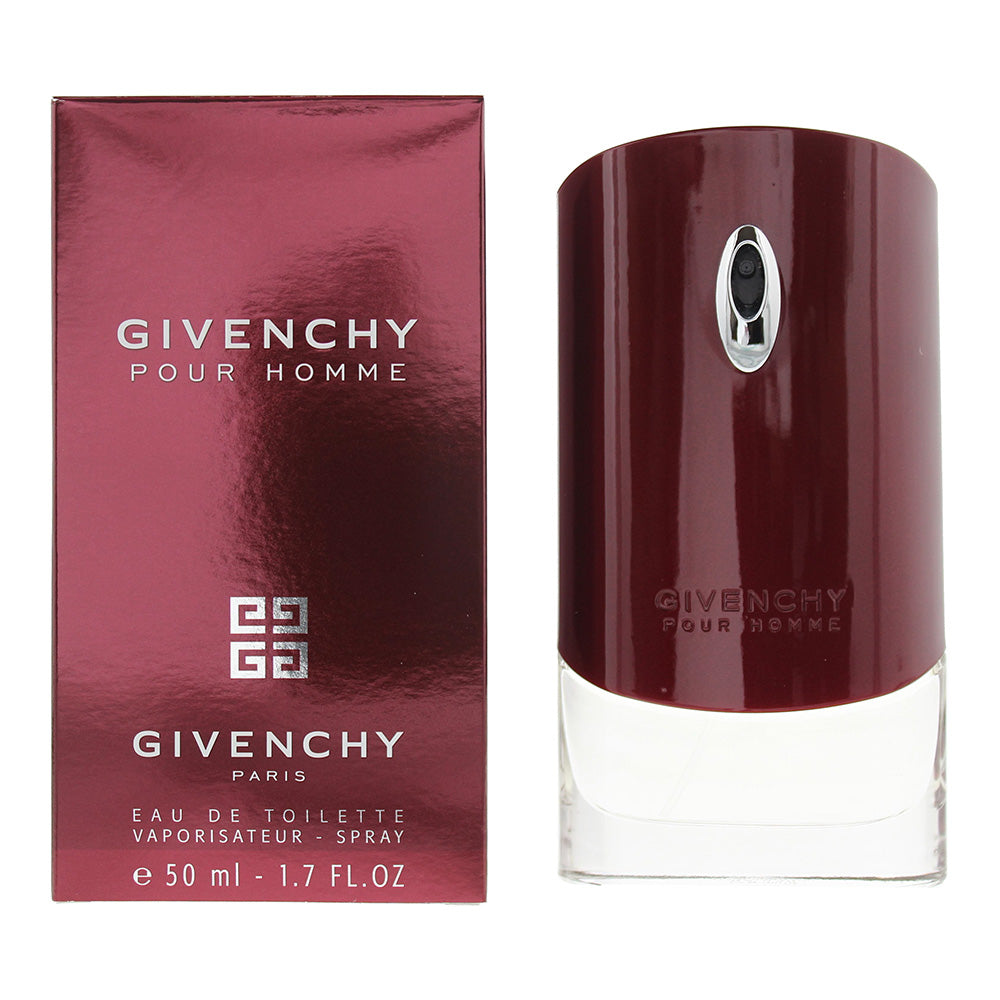 Givenchy Pour Homme Eau de Toilette 50ml Spray  | TJ Hughes