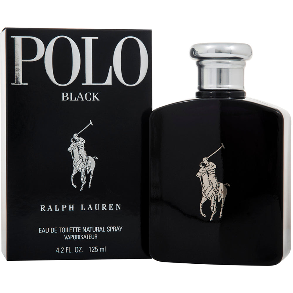 Ralph Lauren Polo Black Eau de Toilette 125ml Spray  | TJ Hughes