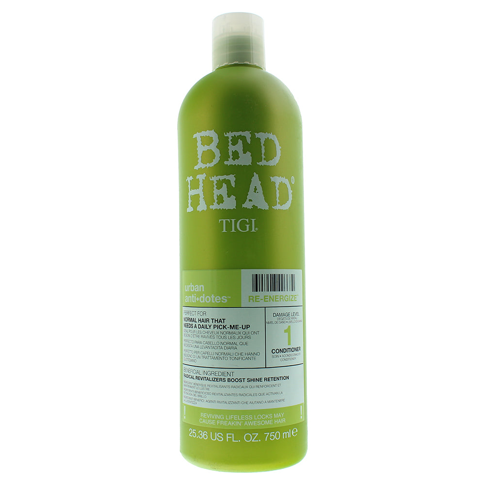 Tigi Bed Head Re-Energize Conditioner  750ml  | TJ Hughes