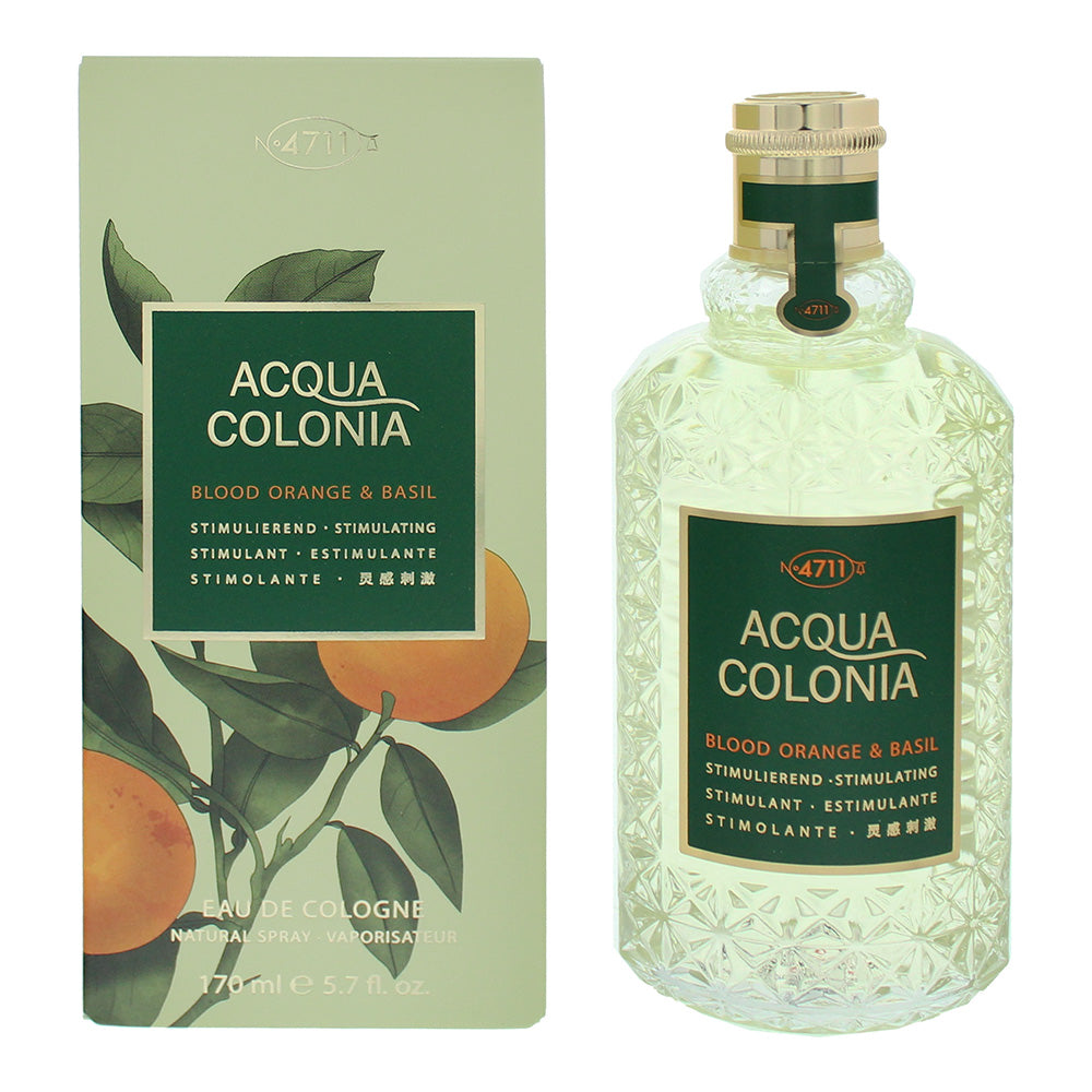 4711 Acqua Colonia Blood Orange Eau de Cologne 170ml - TJ Hughes