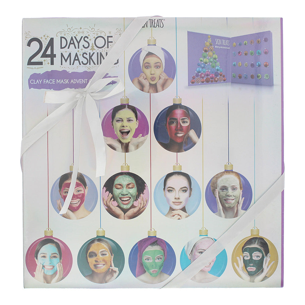 Skin Treats 24 Days of Masking Advent Calendar 24 x Clay Face Mask  | TJ Hughes