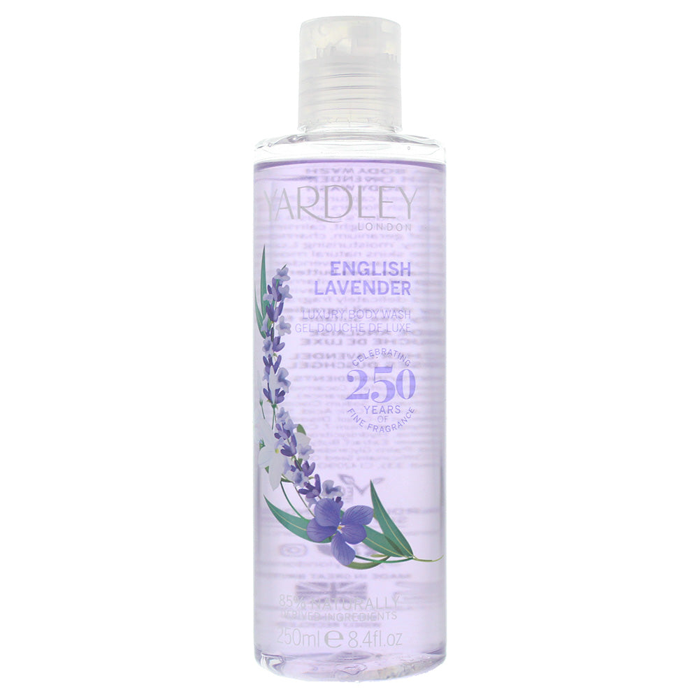 Yardley English Lavender Body Wash 250ml - TJ Hughes