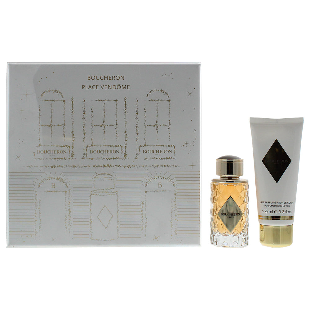 Boucheron Place Vendome 2 Piece Set Eau De Parfum 50ml - Body Lotion 100ml  | TJ Hughes