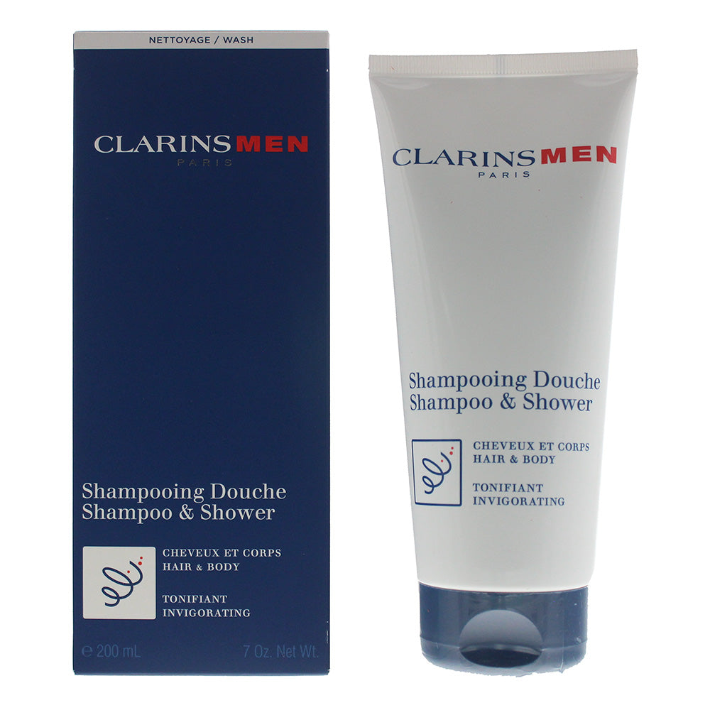 Clarins Men Shampoo & Shower 200ml  | TJ Hughes