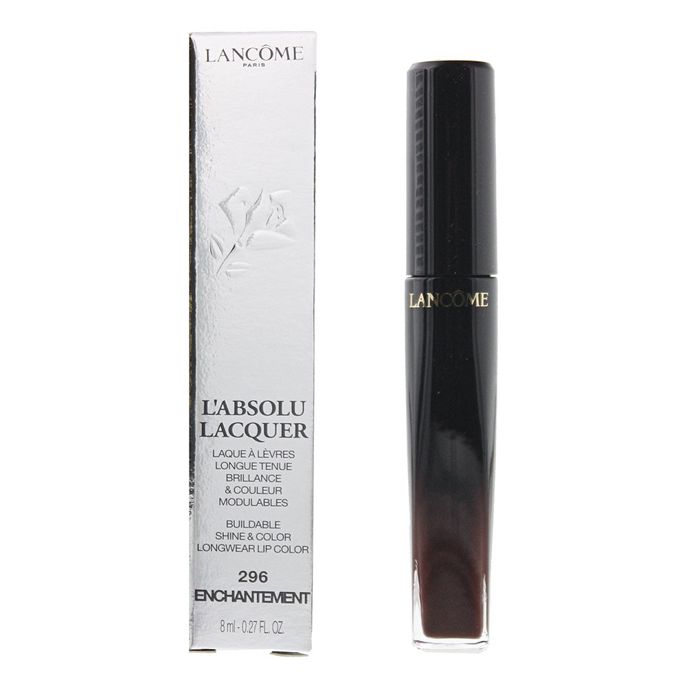 Lancome L’absolu Lacquer #296 Enchantment Lipstick 8ml - LancA’me  | TJ Hughes