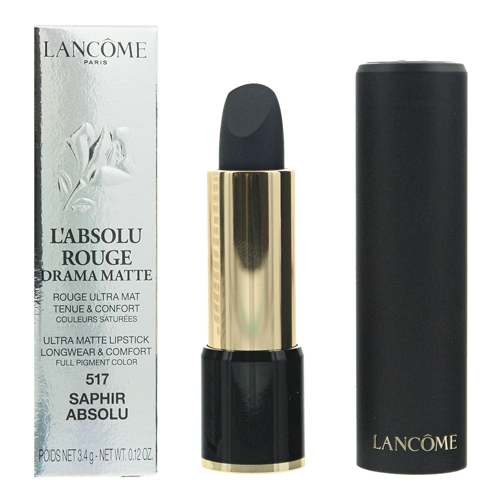 Lancome L’absolu Rouge #517 Saphir Abolsu Drama Matte Lipstick 3.4g - LANCA’ME  | TJ Hughes