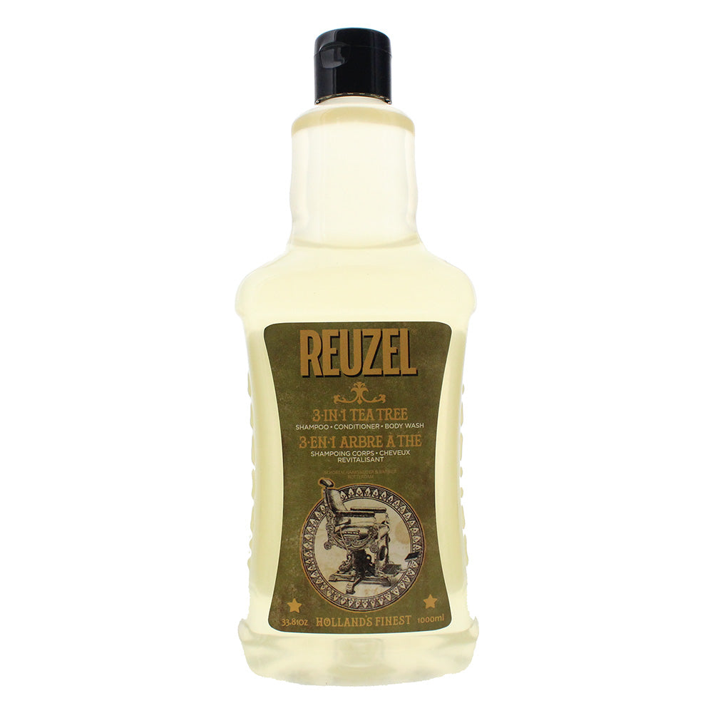 Reuzel Tea Tree 3 In 1 Shampoo 1000ml  | TJ Hughes