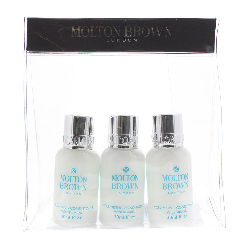 Molton Brown Kumudu 3 Piece Gift Set: 3 x Conditioner 30ml  | TJ Hughes