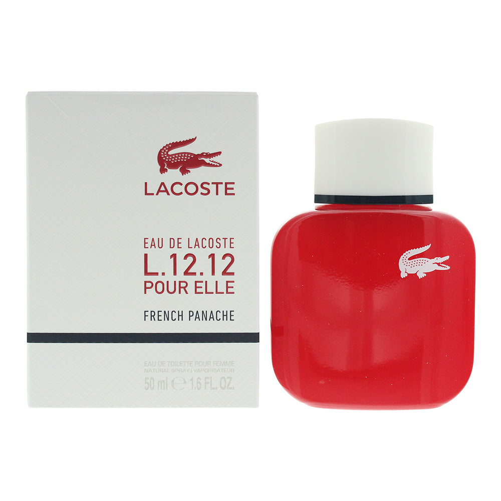 Lacoste Eau De Lacoste L.12.12 Pour Elle French Panache Eau De Toilette 50ml  | TJ Hughes