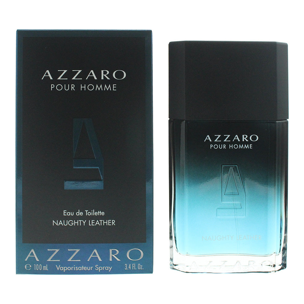 Azzaro Pour Homme Naughty Leather Eau De Toilette 100ml - TJ Hughes