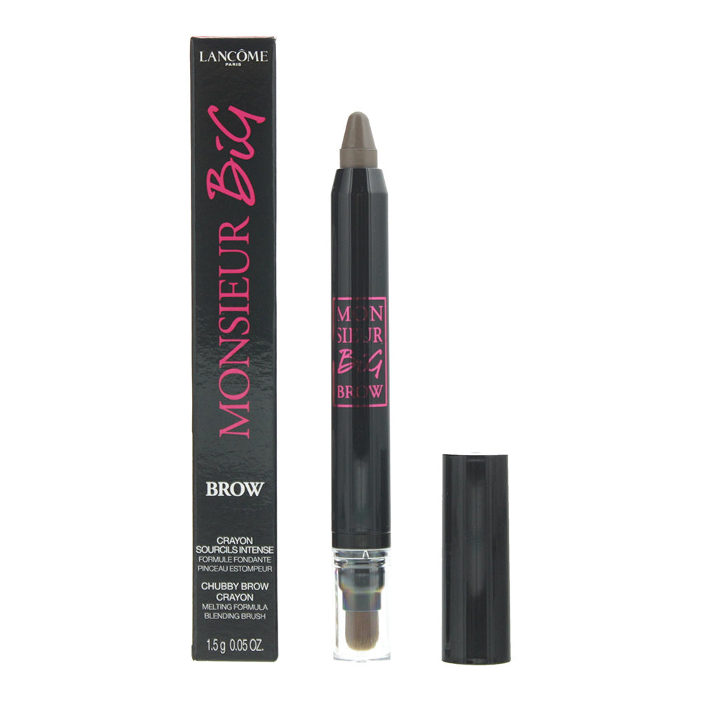 Lancome Monsieur Big Brow Crayon 02 Chestnut Brow Crayon 1.5g  | TJ Hughes