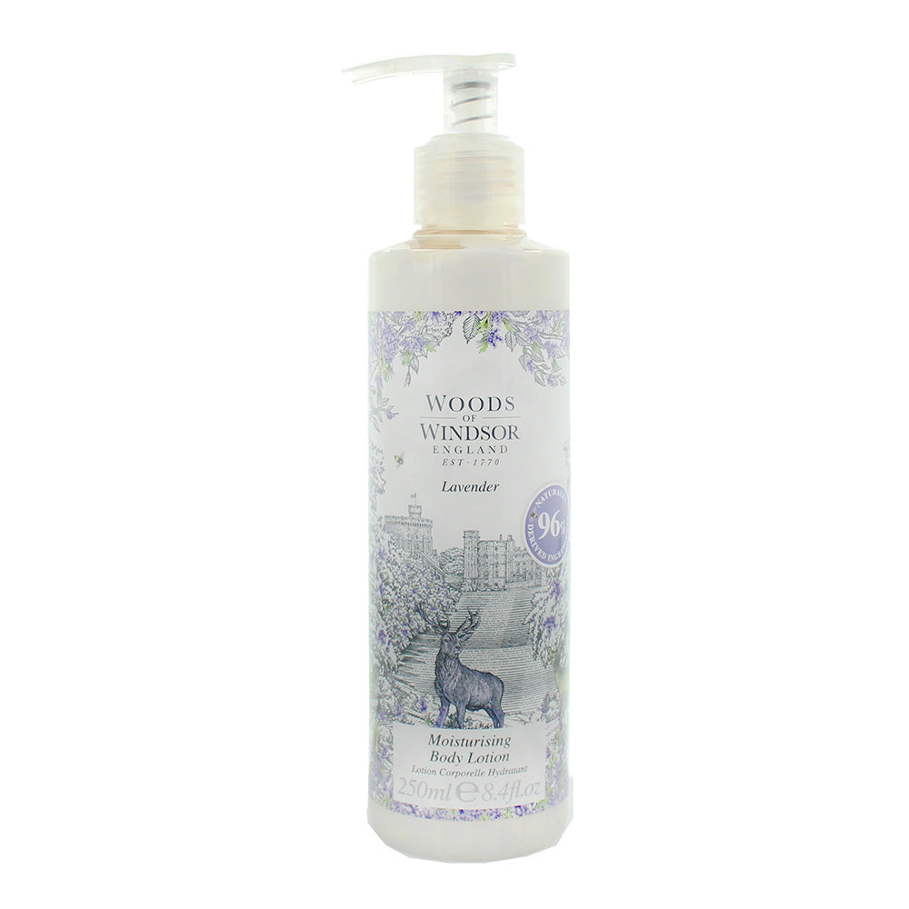 Woods Of Windsor Lavender Body Lotion 250ml - TJ Hughes