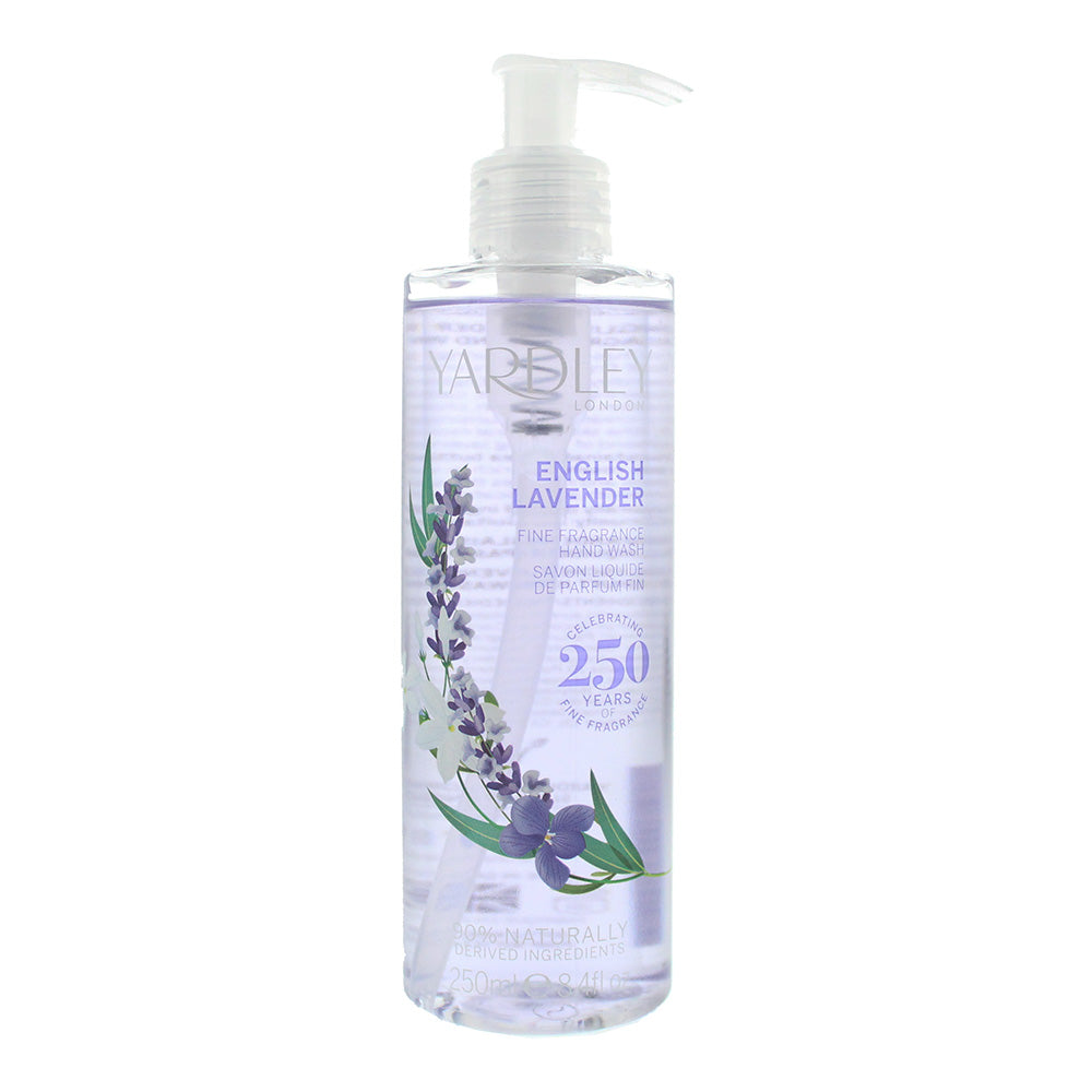 Yardley English Lavender Hand Wash 250ml  | TJ Hughes