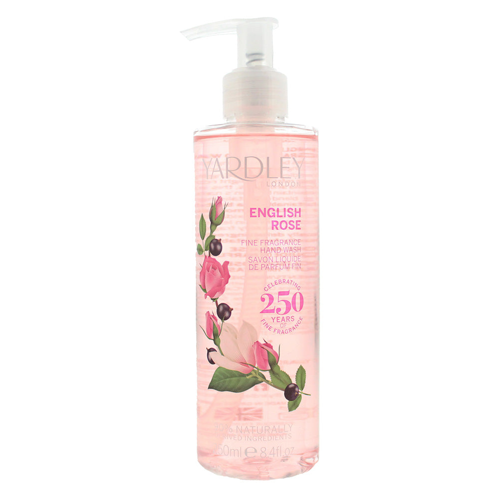 Yardley English Rose Hand Wash 250ml  | TJ Hughes