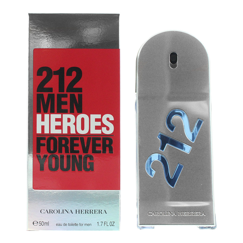 Carolina Herrera 212 Men Heroes Forever Young Eau De Toilette 50ml  | TJ Hughes
