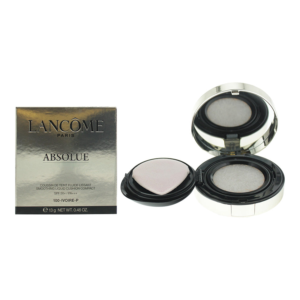 Lancome Absolue 100-Ivoire-P Smoothing Liquid Cushion Compact SPF 50+ 13g  | TJ Hughes
