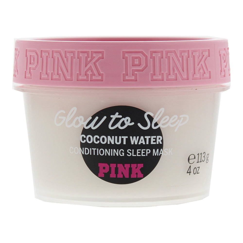 Victoria’s Secret Pink Glow To Sleep Coconut Water Conditioning Sleep Mask 113g  | TJ Hughes