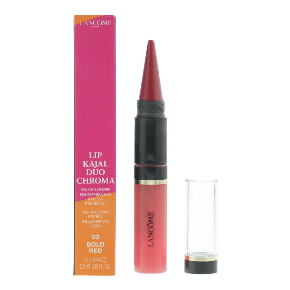Lancome Chroma Proenza Schouler Edition 03 Bold Red Lip Kajal Duo 2.7g  | TJ Hughes