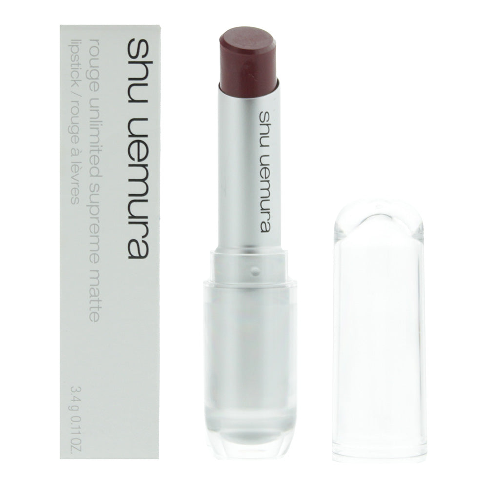 Shu Uemura Rouge Unlimited Supreme Matte M WN 285 Wine Lipstick Gloss 3.4g  | TJ Hughes