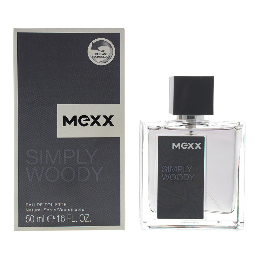 Mexx Simply Woody Eau De Toilette 50ml - TJ Hughes